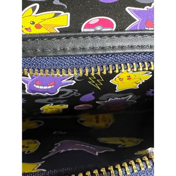 Loungefly Pokémon Pikachu & Gengar Mini Backpack New With Tags 2023 - Picture 8 of 10